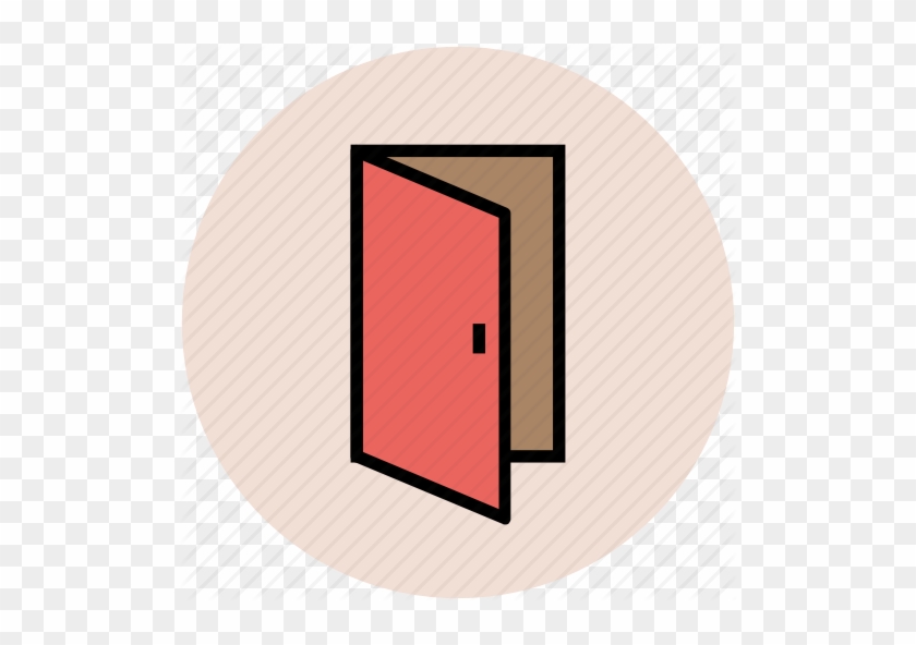 Pin Exit Door Clipart - Door #1273918