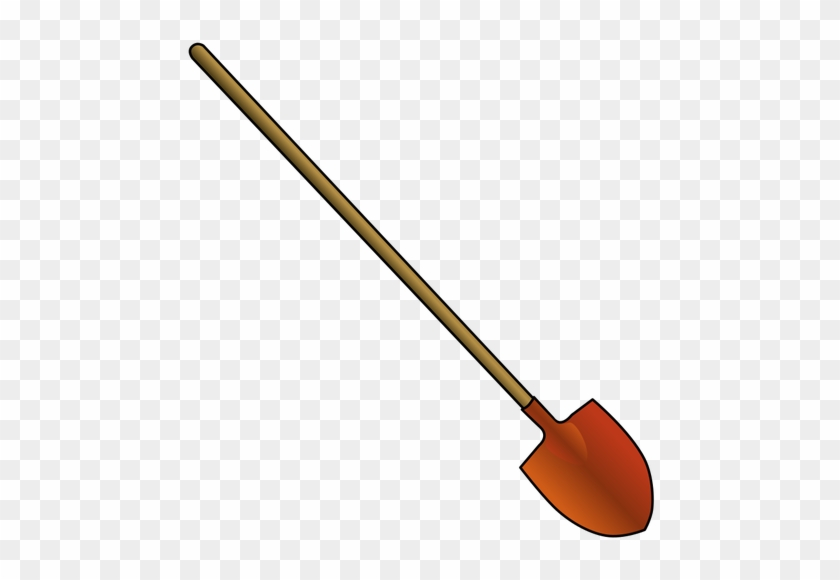 Red Shovel - Shovel Clipart #1273928