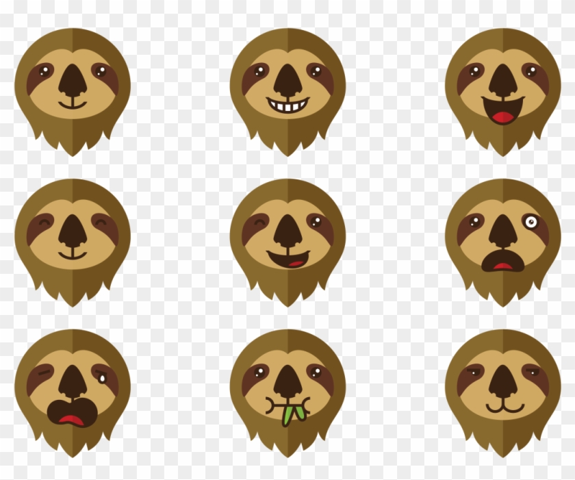 Feeling Clipart Human Emotion - Sloth Icon #1274012
