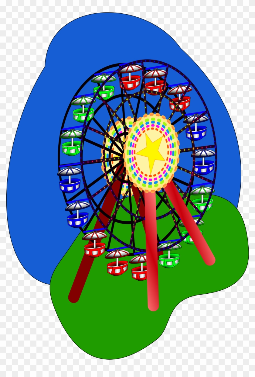 Big Image - Ferris Wheel Clipart #1274136
