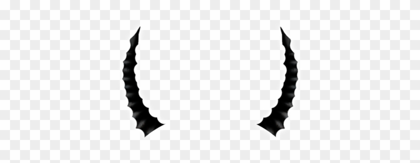 Maleficent Horns - Transparent Black Devil Horns #1274237