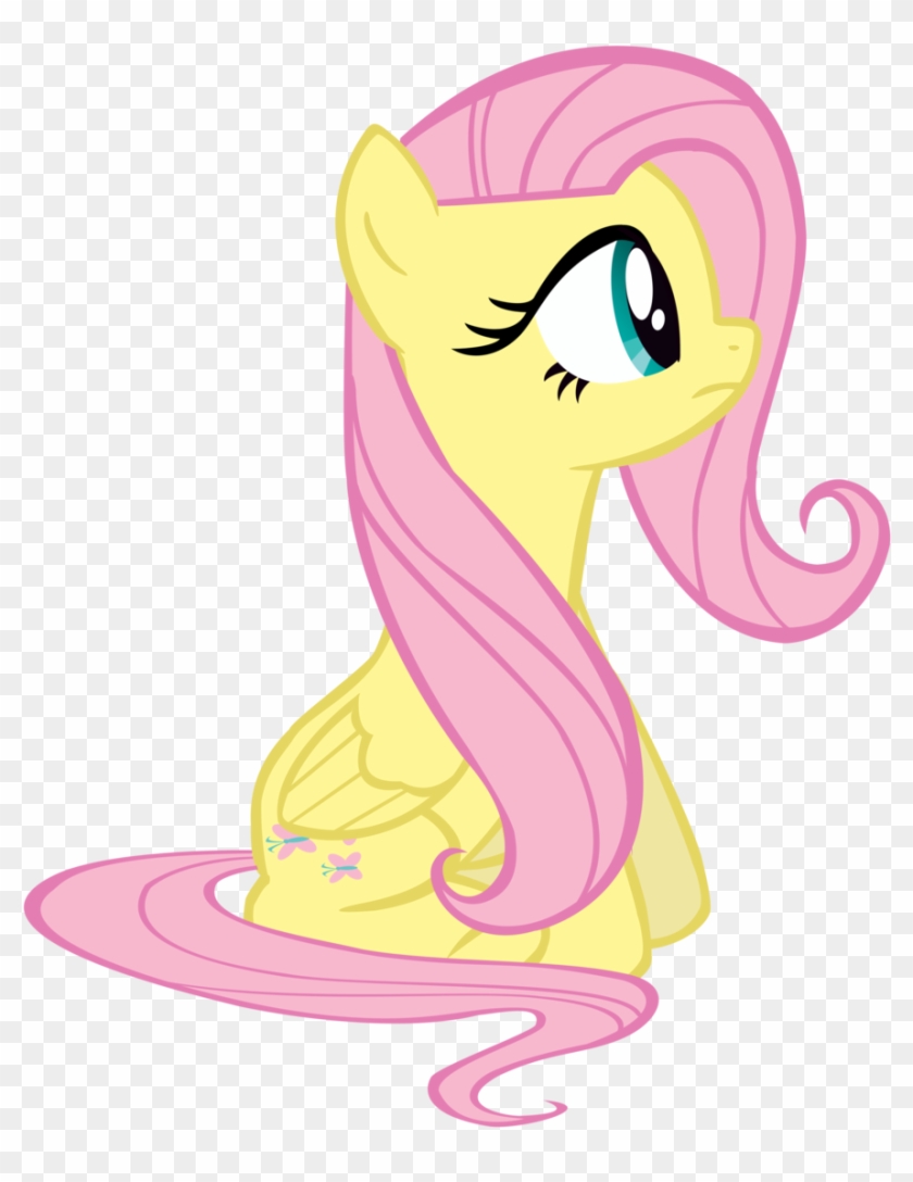 Sitting Fluttershy - My Little Pony Fluttershy Sitting #1274251