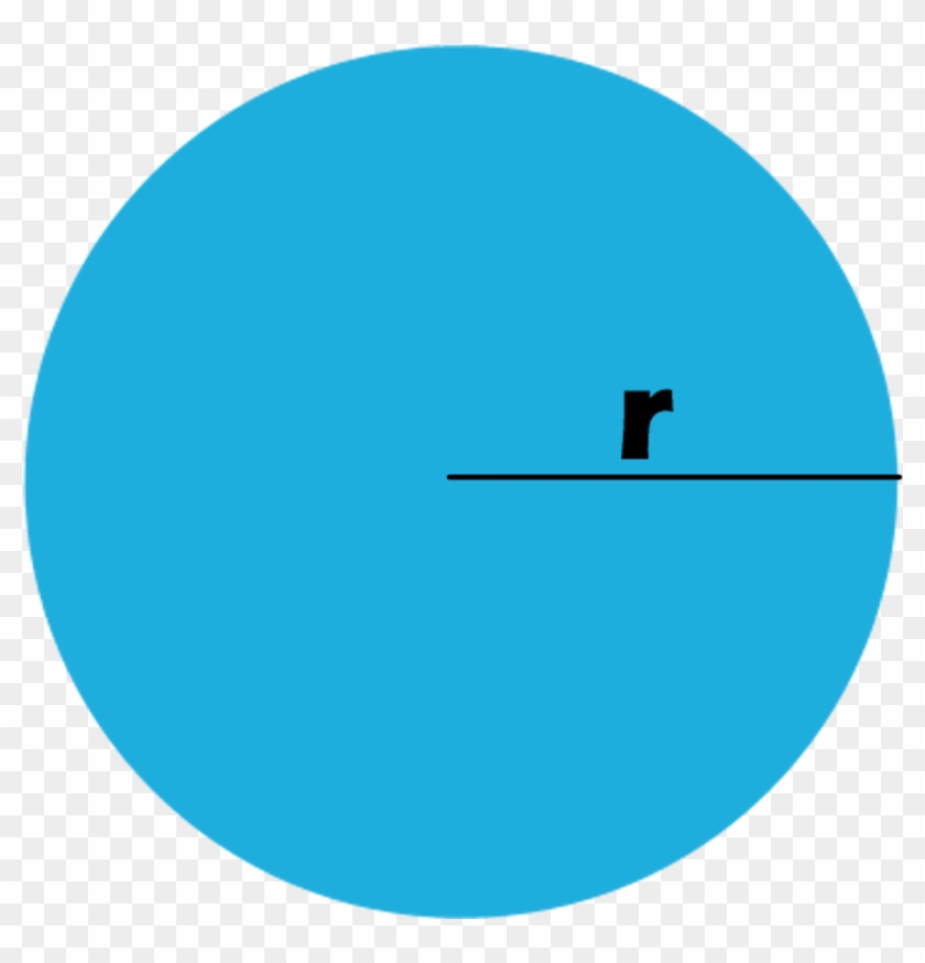 A Round Plane Figure Whose Boundary Consists Of Points - Blue Easter Egg Clipart #1274320