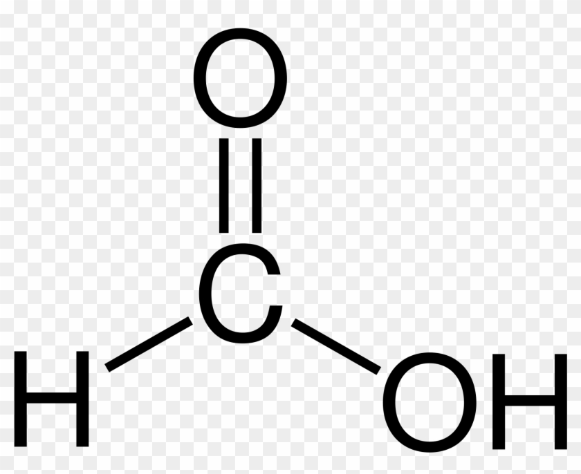 Global Formic Acid Market - Formic Acid Skeletal Structure #1274326