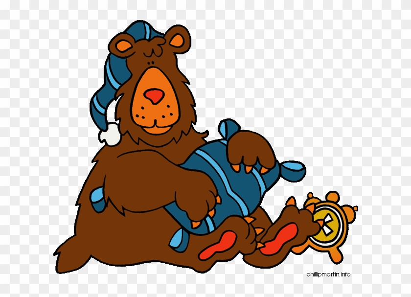 Adaptations - Bear Hibernation Clip Art #1274412