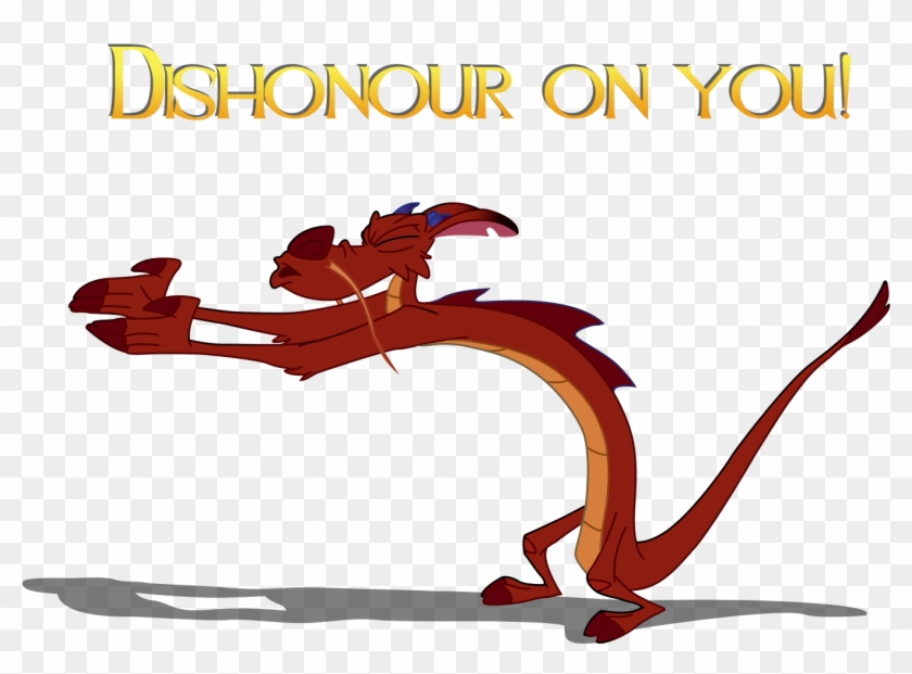 Oh I Know, They Are Not Perfect - Mushu Dishonor On You #1274422