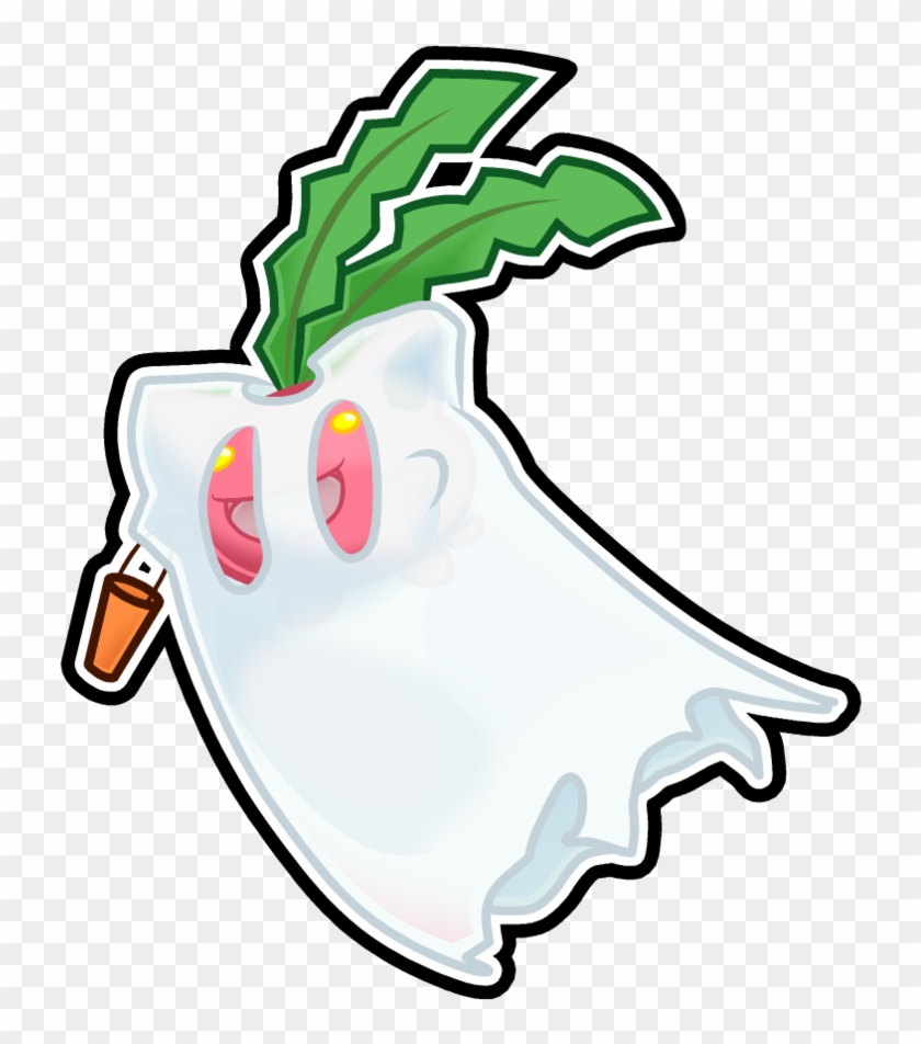 Hoppip Halloween Sticker By The Blue Pangolin - Hoppip Halloween Sticker By The Blue Pangolin #1274441