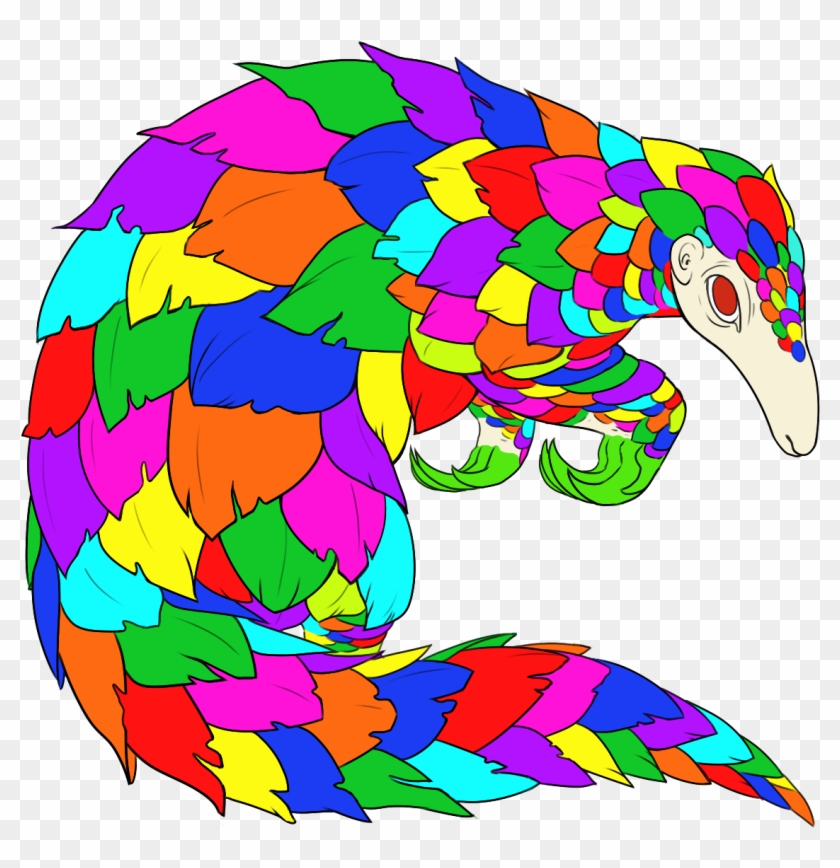 A Nice Little Rainbow Pangolin - A Nice Little Rainbow Pangolin #1274465