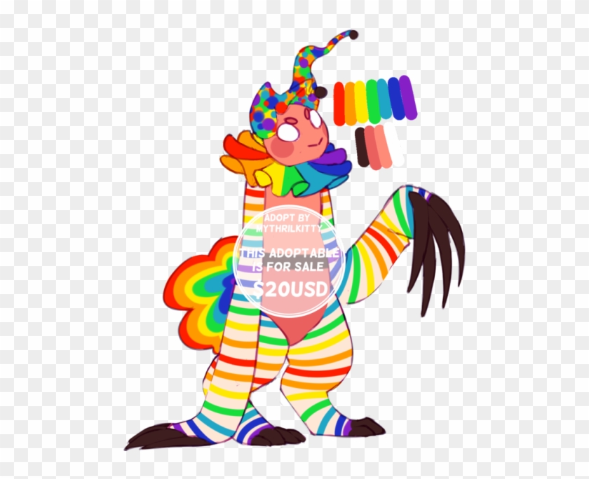 Clown Bunny 20usd, Dm Me If You Want Them ^^ - Clown Bunny 20usd, Dm Me If You Want Them ^^ #1274512