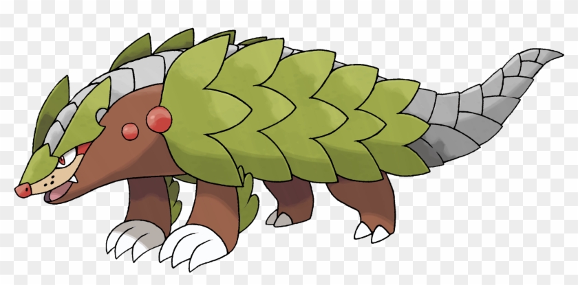 Pangolash - Steel And Grass Pokemon #1274540