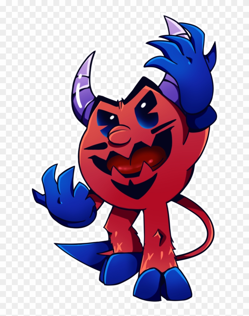 Devil Clipart 8 Bit - Pac Devil #1274612