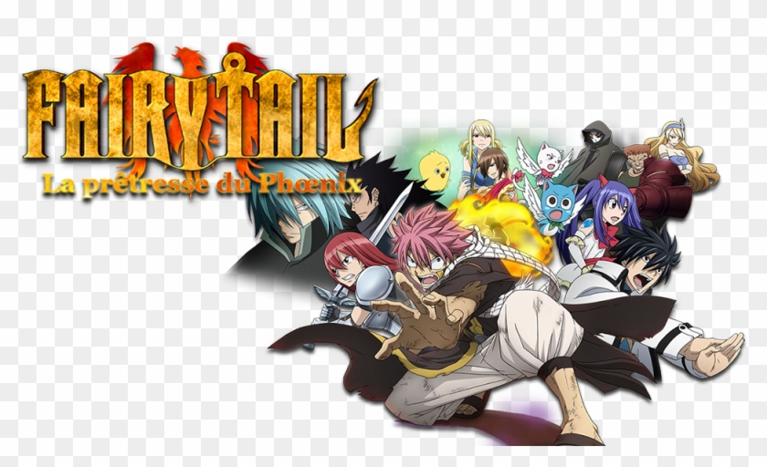 Drawing Fairy Tail Cartoon Film Pencil - La Prêtresse Du Phoenix - Free