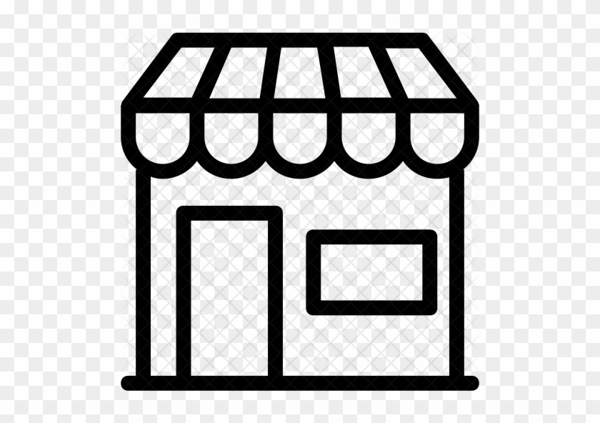 Shop Icon - Store Icon White Png #1274728