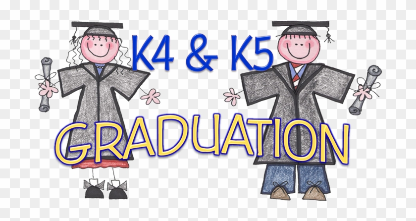 K4/k5 Graduation Will Be Thursday, May 18, 2017 At - Kindergarten Graduation Clip Art #1274865