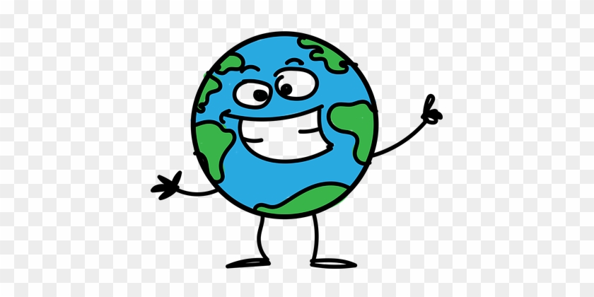 Planet, Earth, Cartoon, World - Geography Fun #1274895