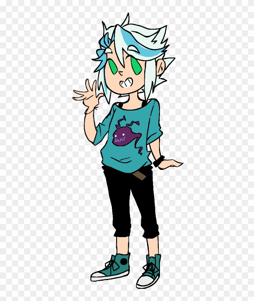 Ghost Boy's Gotten Under My Skin By Unamusedyami - Cartoon #1274936