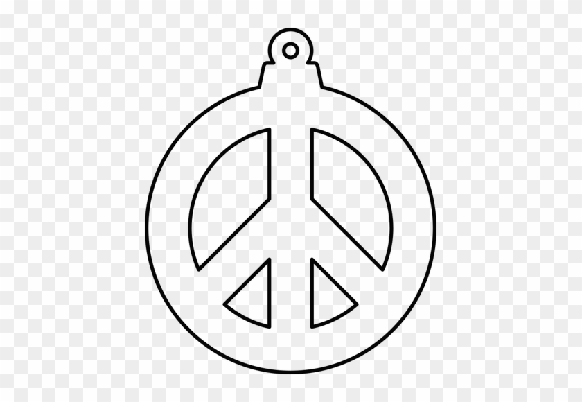 Peace Sign Drawing - Kids Coloring Pages Of Peace Signs #1274980