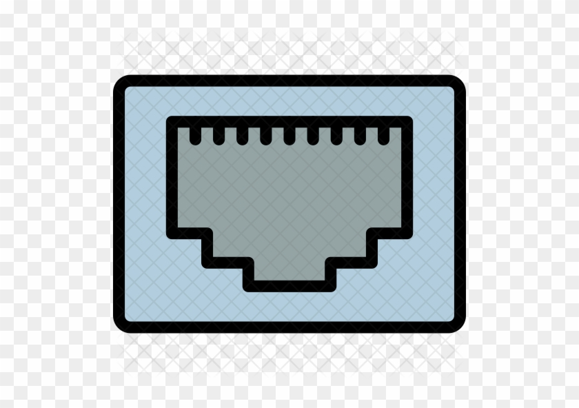 Ethernet Icon - Money Pixel #1275019