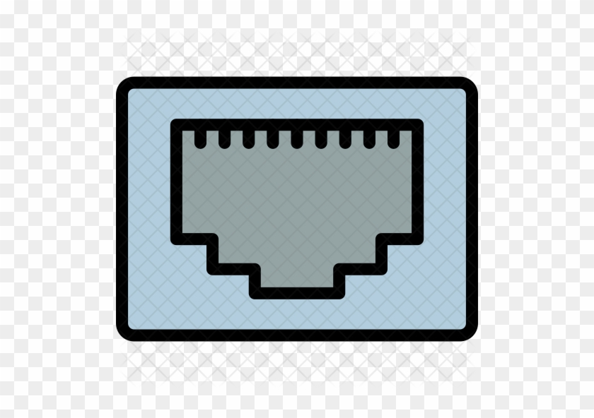 Ethernet Icon - Money Pixel #1275019