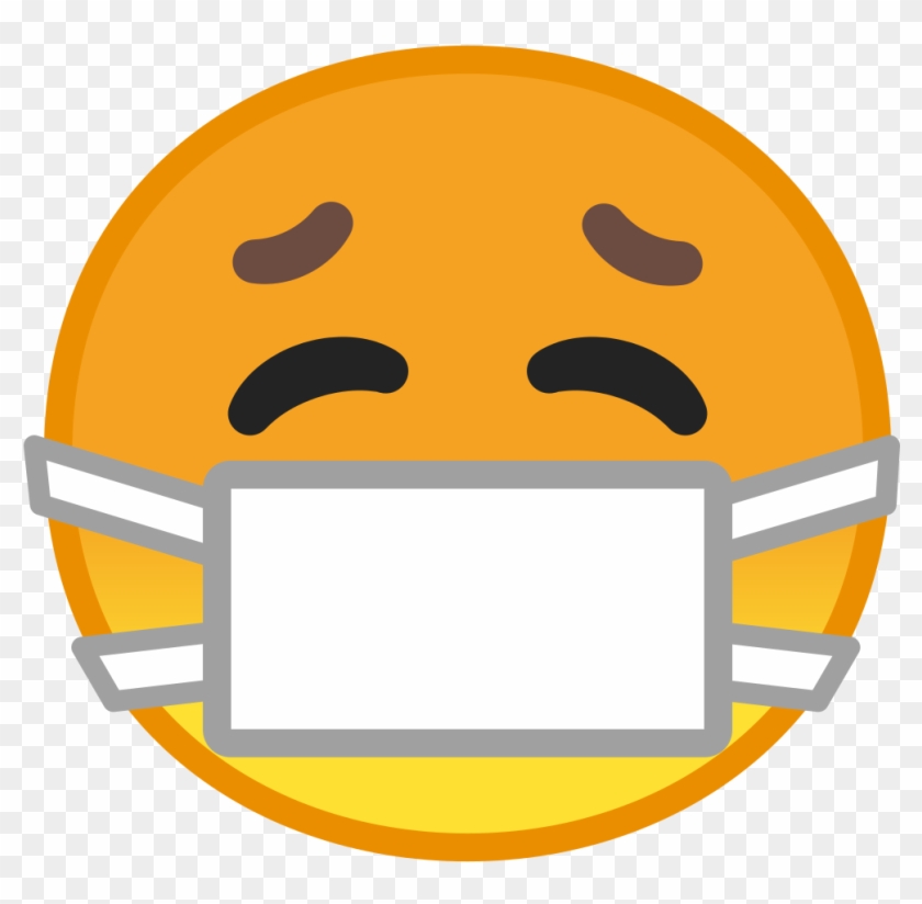 Face With Medical Mask Icon - Emoji Enfermo #1275088
