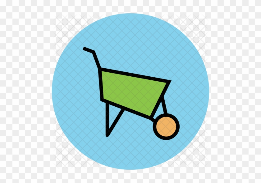 Wheelbarrow Icon - Wheelbarrow #1275165