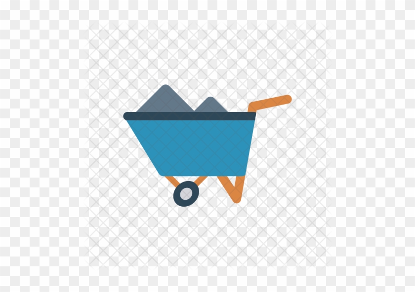 Wheel Barrow Icon - Wheelbarrow #1275190