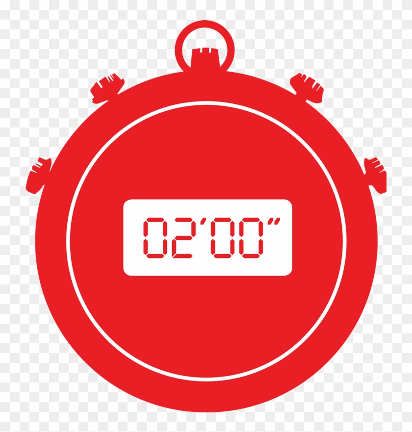 Fire Alarm Testing Clip Art - Stopwatch 2 Minutes #1275356