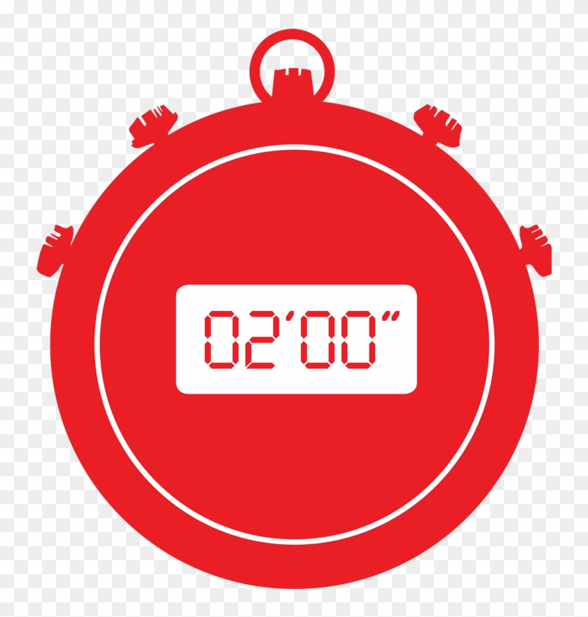 Fire Alarm Testing Clip Art - Stopwatch 2 Minutes #1275356
