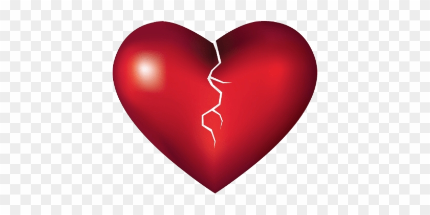 Breaking Heart - Corazones Rotos Png #1275430