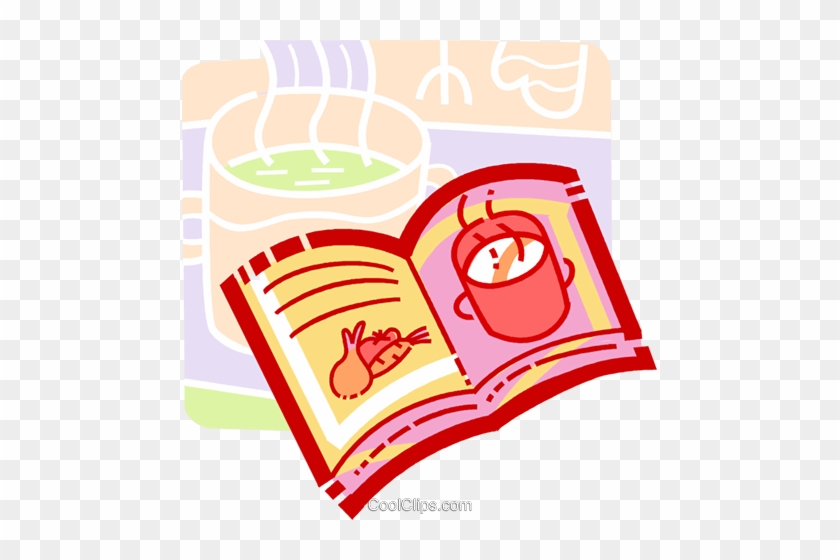 Cook Book Royalty Free Vector Clip Art Illustration - Livro De Receitas Png #1275466