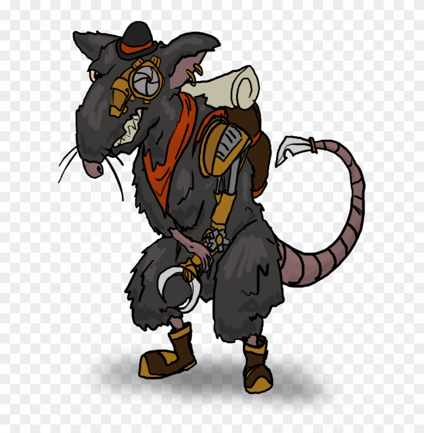 Draw Me A Steampunk Rat By Caletheman - Steampunk #1275580