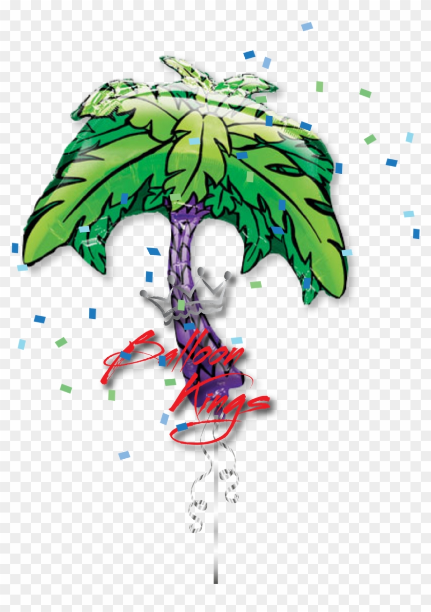 Palm Tree - Anagram International Tiki Time Balloon Bouquet #1275589