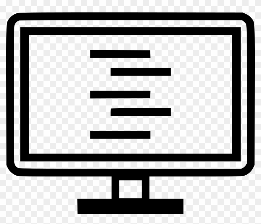 Png File Svg - Computer Monitor #1275647