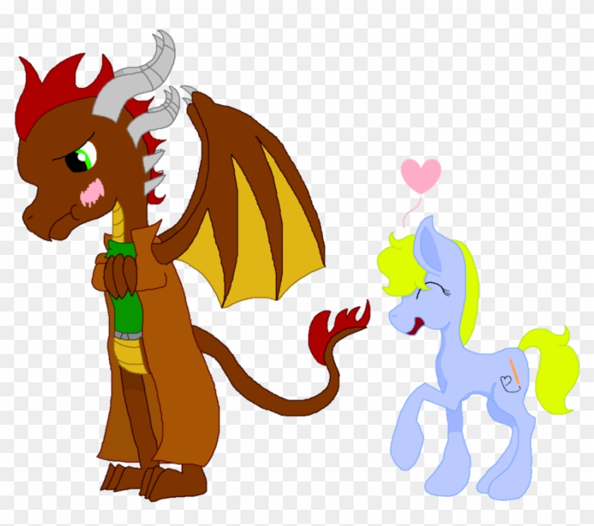 I Made A Danish Dragon Blush By Summersketch-mlp - Cartoon #1275750