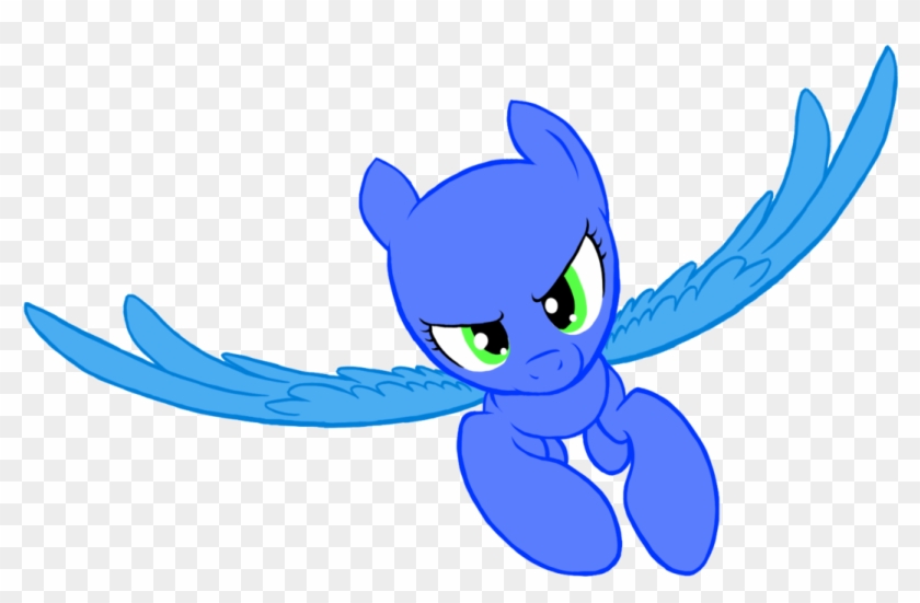 My Little Pony Clipart Pegasus Unicorn - My Little Pony Bases Pegasus Flying #1275769