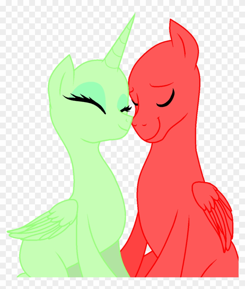 Cuddle By Xxxshamankingfanxxx - Mlp Base Couple Alicorn #1275809