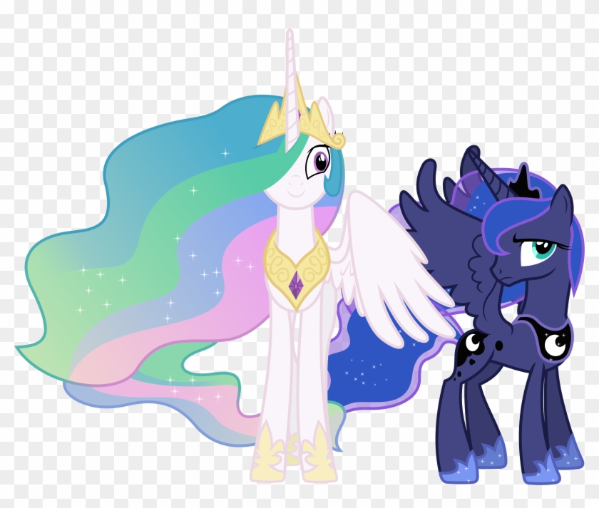 Wonderful Wallpaper Angry Mlp Luna - Princess Luna Princess Celestia #1275829