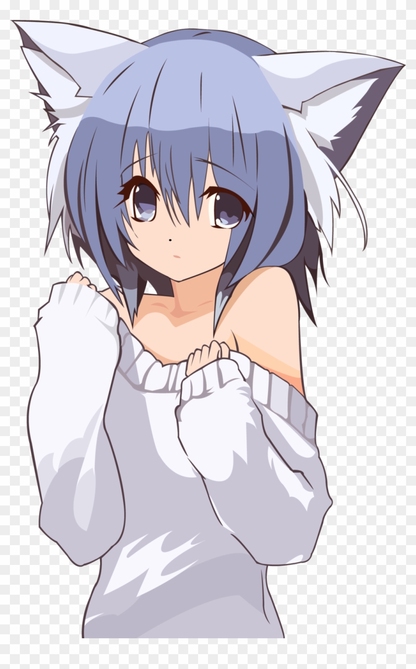 Catgirl Anime Manga Youtube Half Human Half Animal Free Transparent Png Clipart Images Download