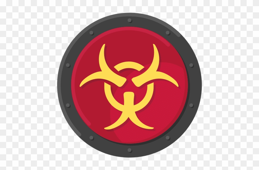 Biohazard Metal Symbol Color Transparent Png - Logo Minimalista De Bio #1275915