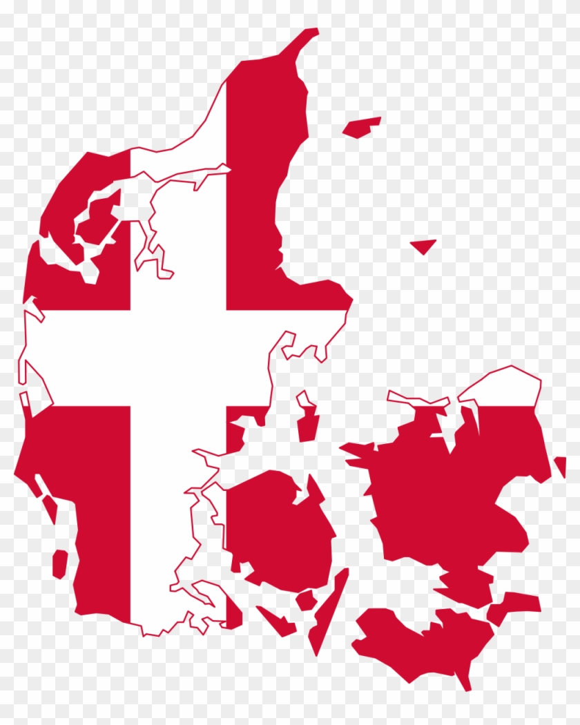 Denmark Map Outline #1275931