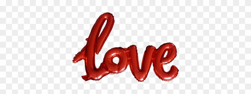 Love Script Balloon - Balloon #1276221