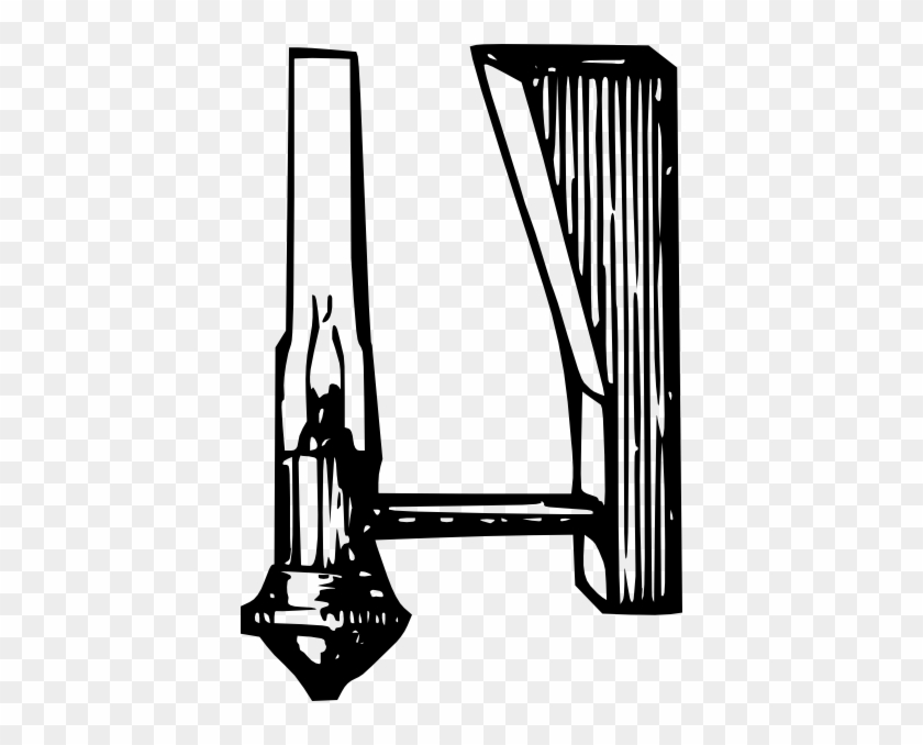 Free Vector Antique Candle Lamp Clip Art - Best Gift - Antique Candle Lamp Hoodie/t-shirt/mug #1276230