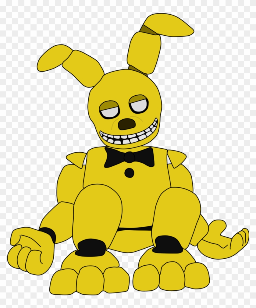 Fnaf 3 Springtrap Drawing #1276277