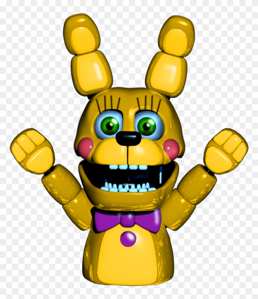 Cinco Noches En Freddy's - Spring Bonnie Hand Puppet #1276279