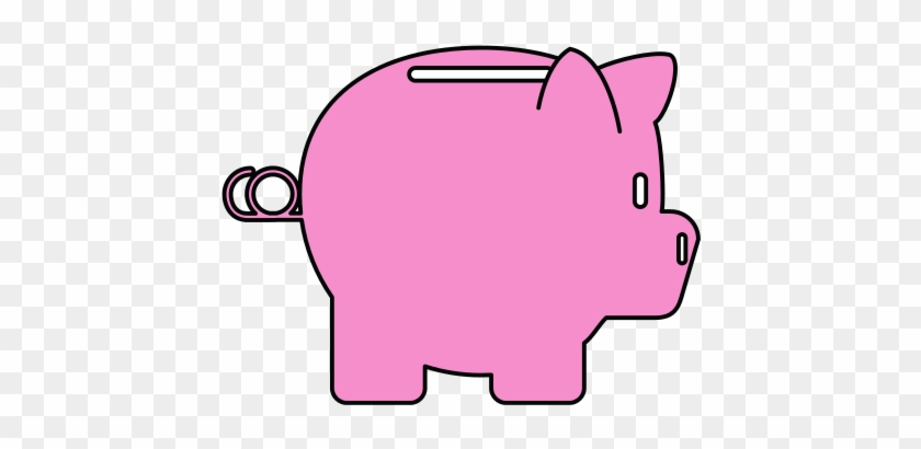 Piggy Bank Vector Icon - Piggy Bank Vector Icon #1276301