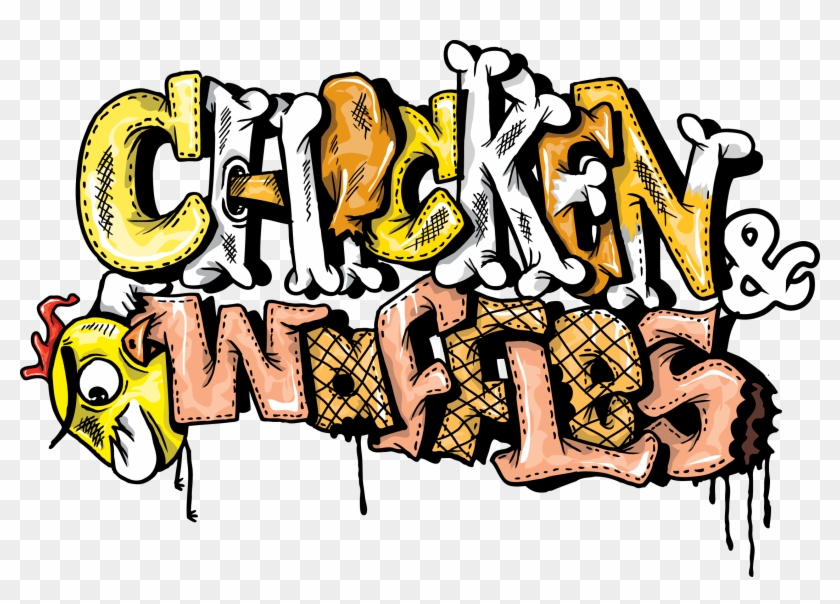 El Movement Media Group The School Tour - Cartoon Chicken And Waffles #1276450