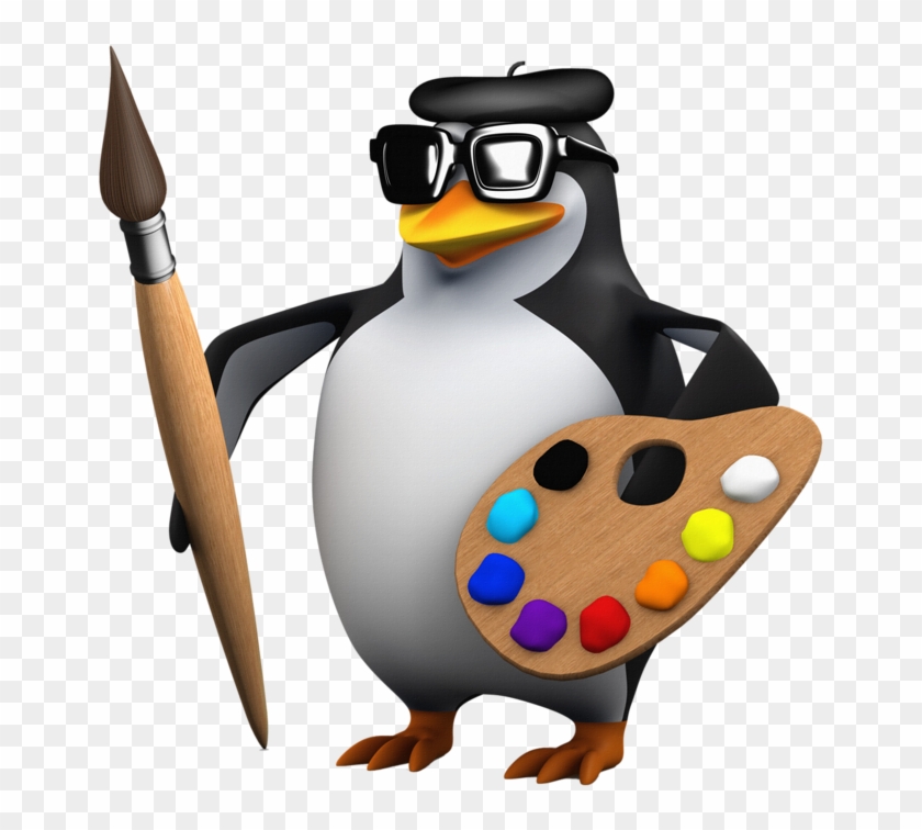 Stock Photography Painting Clip Art - Shutterstock Penguin #1276479