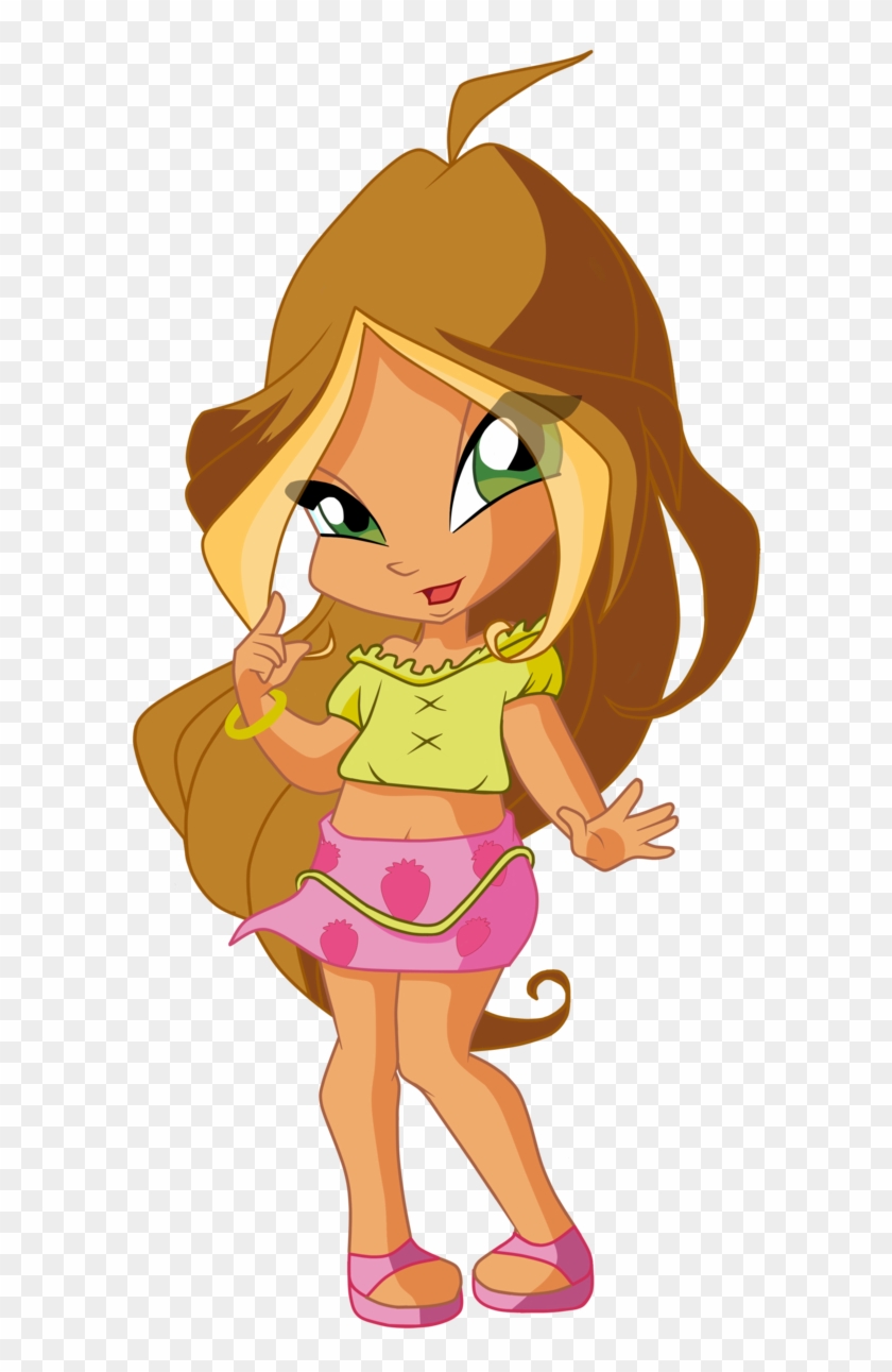 Flora Child By Efyme - Winx Club Baby Flora #1276510