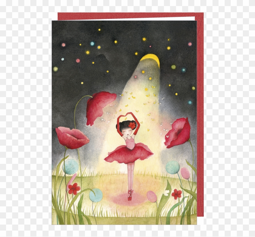 Mila Greeting Card "la Danseuse Etoile" - The Dancer #1276556