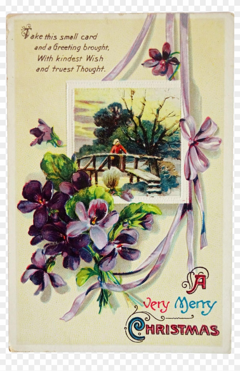 Violets With Ribbon - Japanese Honeysuckle #1276569